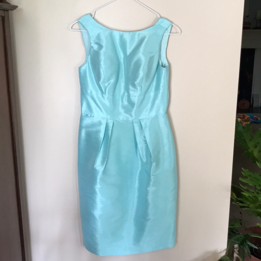 Teal colored bridesmaids dress/formal dress